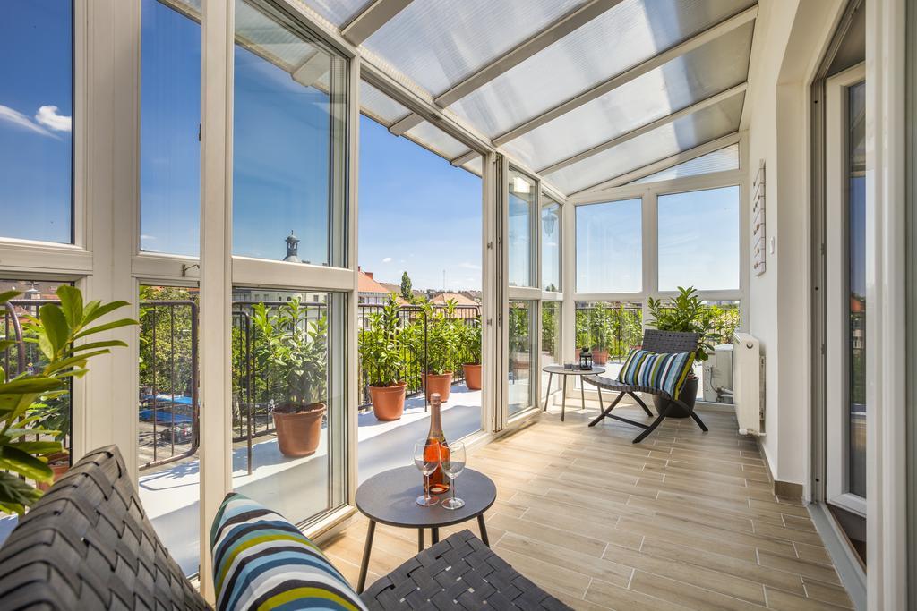 Terrace Apartments At City Park 부다페스트 외부 사진